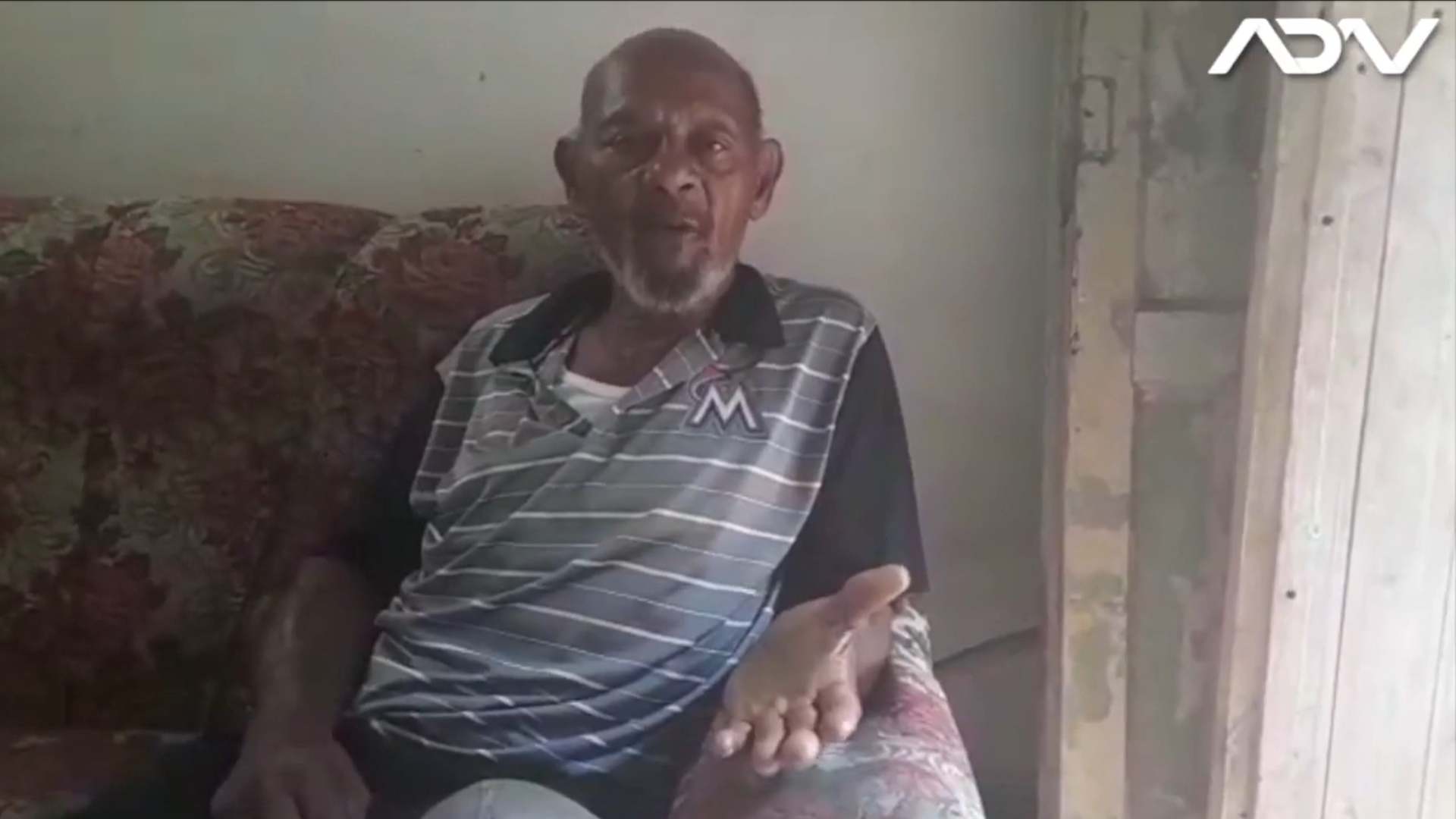 Andrés Avelino Rodríguez Beltrán, padre del preso político Luis Andrés Domínguez Saldiña